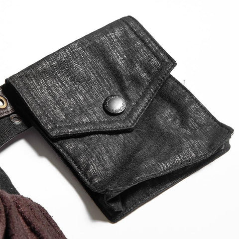 Retro trägerloses Tube Top Kleid High Low Lace Plissee Punk Kleid