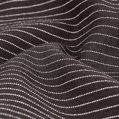 Nadelstreifen Einfache Fitness Chino Punk Hose