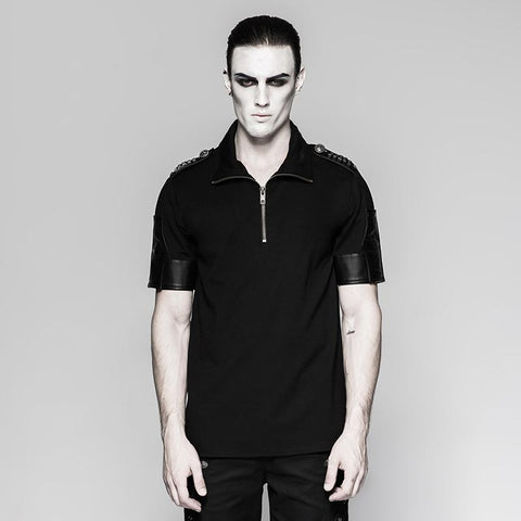 Mister Sinister Male Kurzarm Punk T-Shirts