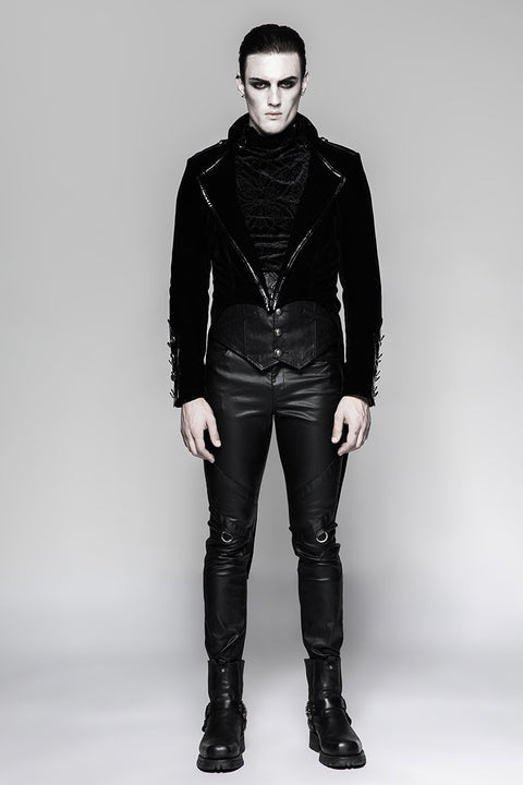 Militärische wunderschöne Schwalbenschwanz Gothic Jacke