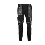 Lagerartikel Black Punk Pants For Men