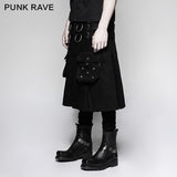 Big Pockets Herren Kilts Metallic Middle Punk Rock