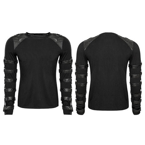Iron Man Heavy Metal Langarm Baumwolle Gothic T-Shirts