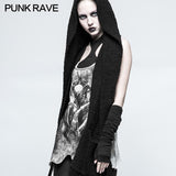 One Piece Mosaic Fashion Gothic Accessoires Soft Knitting Hemming Stitching Glove