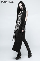 One Piece Mosaic Fashion Gothic Accessoires Soft Knitting Hemming Stitching Glove