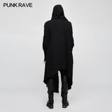 Lose Dark Death Punk Coat mit asymmetrischem Design