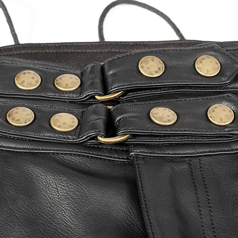 Sommer heiße sexy enge Leder kurze Punk-Hose