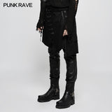 Persönlichkeit Männer unregelmäßiger Wildleder Punkrock mit abnehmbarem Design