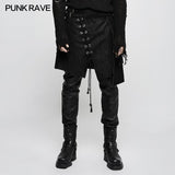 Persönlichkeit Männer unregelmäßiger Wildleder Punkrock mit abnehmbarem Design