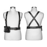 Verstellbare Cross Punk Zubehör Gurtclips mit abnehmbarer Tasche