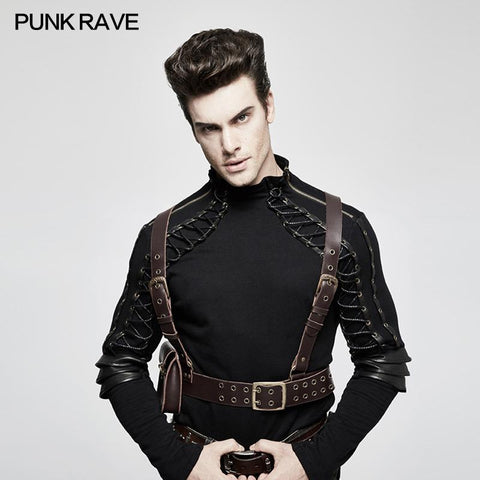 Verstellbare Cross Punk Zubehör Gurtclips mit abnehmbarer Tasche