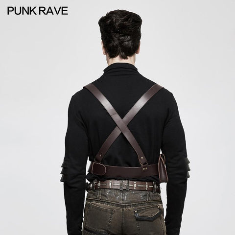 Verstellbare Cross Punk Zubehör Gurtclips mit abnehmbarer Tasche