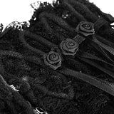 Schöne Lolita Style Dual Lace Gothic Accessoires Handschuhe Kopfschmuck und Hals Dekoration