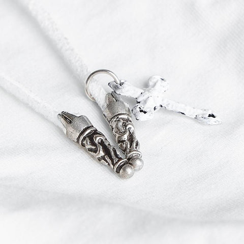 Sexy Off The Shoulder Schlankes Gothic T-Shirt Krawattenseil Halskette Top