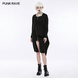 Lose Punk Jacke Persönlichkeit Anterior Cardigan
