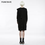 Lose Punk Jacke Persönlichkeit Anterior Cardigan