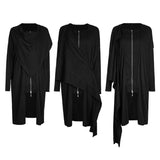 Lose Punk Jacke Persönlichkeit Anterior Cardigan