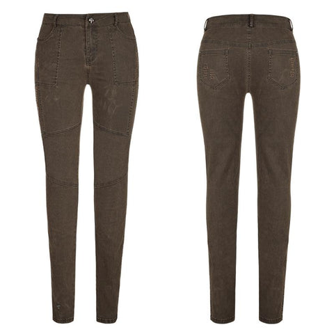 Tägliche Persönlichkeit Militäruniform Punk Hose