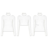 Täglicher Soft Split Punk Sweater mit separatem Kragen