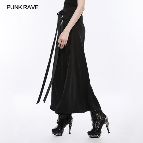 Corns Tie Wraps Chiffon Half Punk Rock