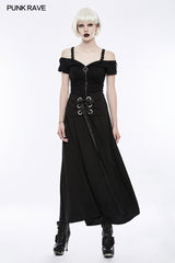 Corns Tie Wraps Chiffon Half Punk Rock