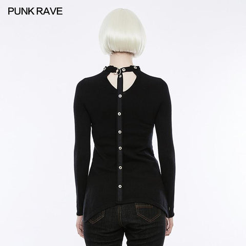 Persönlichkeit Diablo Split Wool Punk Sweater