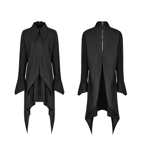 Loses bequemes Baumwoll-gotisches Hemdkleid