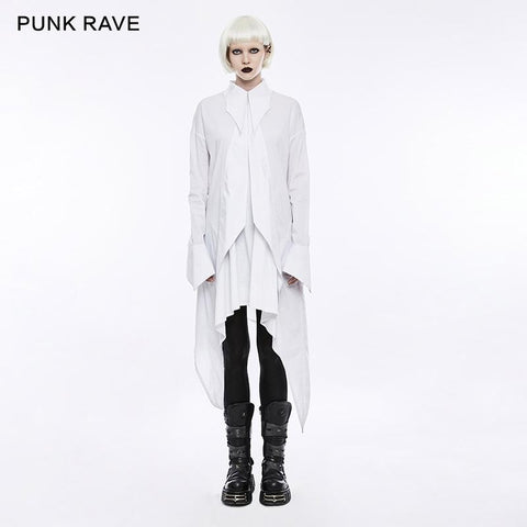 Loses bequemes Baumwoll-gotisches Hemdkleid