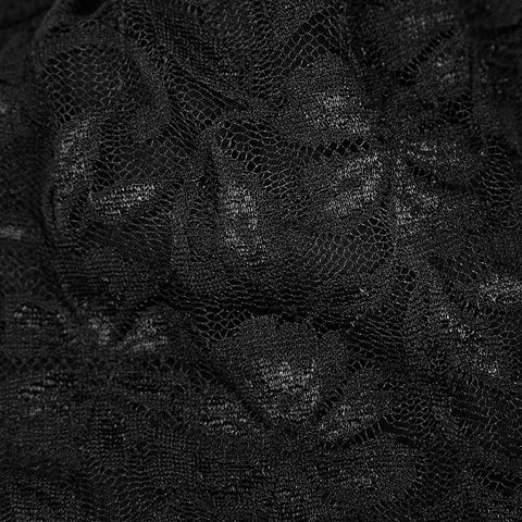 High Elastic Gothic Accessoires Spitze Sexy Badebekleidung Top