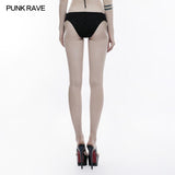 High Elastic Gothic Accessoires Spitze Sexy Badebekleidung Bottom