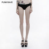 High Elastic Gothic Accessoires Spitze Sexy Badebekleidung Bottom