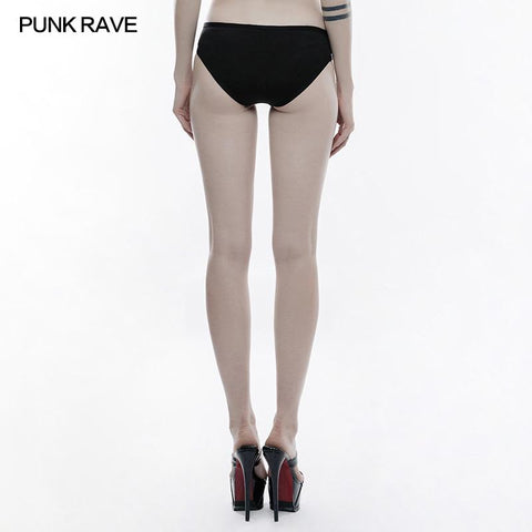 Persönlichkeit Badebekleidung Punk Accessoires Stretch Badeanzug Bottom