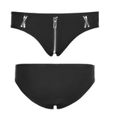Persönlichkeit Badebekleidung Punk Accessoires Stretch Badeanzug Bottom