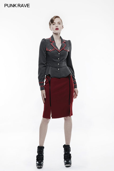 Militäruniform Langarmhemd Soft Woven Fabric Jacket