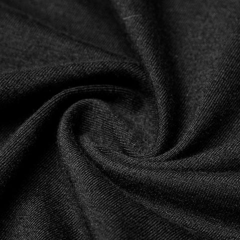 Persönlichkeit Punk Kleid mit Hollow Out und Reißverschluss Design