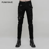 Persönlichkeit Vintage Hosen Punk Hose für Männer & Frauen