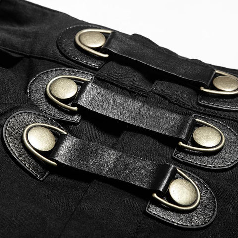 Militärische elastische Twill Denim Baggy Gothic Hose für Männer