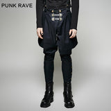 Militärische elastische Twill Denim Baggy Gothic Hose für Männer