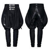 Militärische elastische Twill Denim Baggy Gothic Hose für Männer