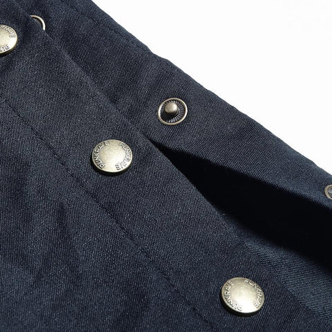 Militärische elastische Twill Denim Baggy Gothic Hose für Männer