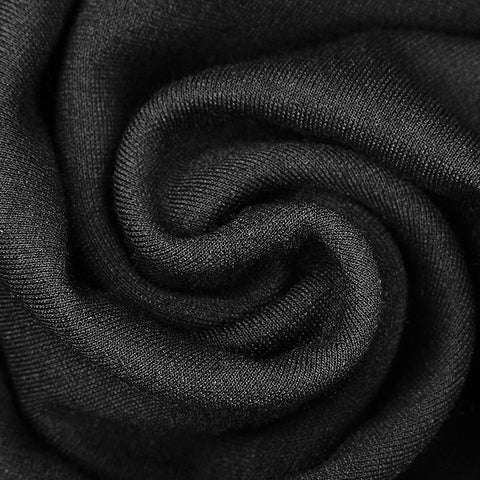 Täglich hochelastisches Punk-Strickkleid für Frauen