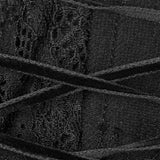Gotische dekadente kurze Mantel Spitze Mesh Shrug Bolero