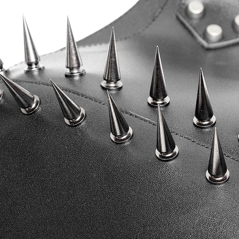 Leistungsstarkes Punk-Zubehör Kegel-Nagelleder-Rüstung