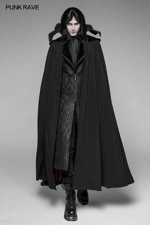 Gothic Vampire Count Nightcrawler Langer Umhang