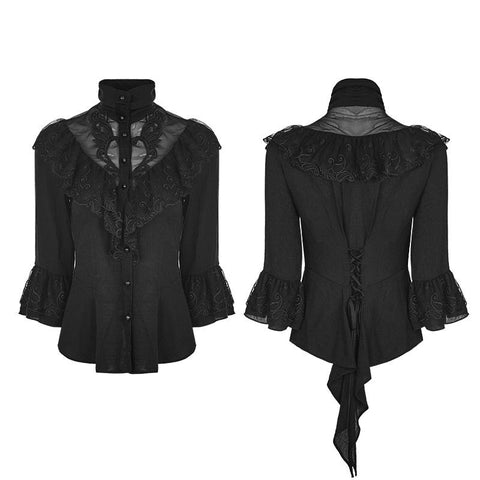Gothic Phoenix Tail Dreiviertel-Ärmel Shirt für Frauen
