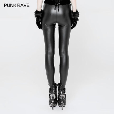 Vampir Sweet Love Leder Gothic Leggings