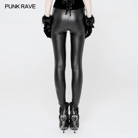 Vampir Sweet Love Leder Gothic Leggings