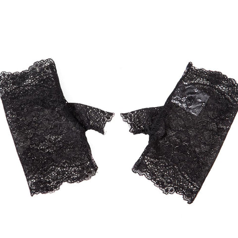 Lolita Style Black Lace Handschuhe Zubehör