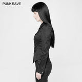 Vintage Militäruniform Punk Shirt für Frauen