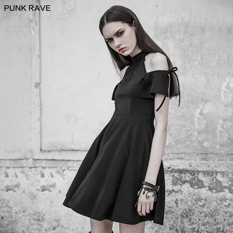 Gothic Astrology Series Moon Magic Neckholder-Kleid